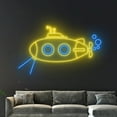 thumbnail image 5 of Handmadetneonsign Submarine Neon Sign, Submarine Led Sign, Submarine Neon Light, Beach Lover Neon, 5 of 5