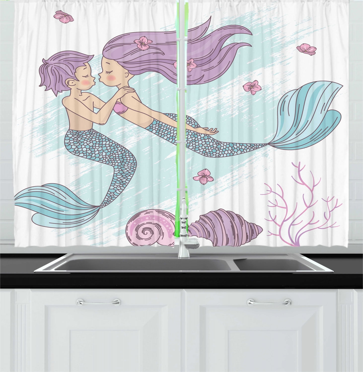 Mermaid Curtains For Bedroom - xsipe75