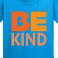 thumbnail image 4 of Inktastic Be Kind Logo in Orange Youth T-Shirt, 4 of 5