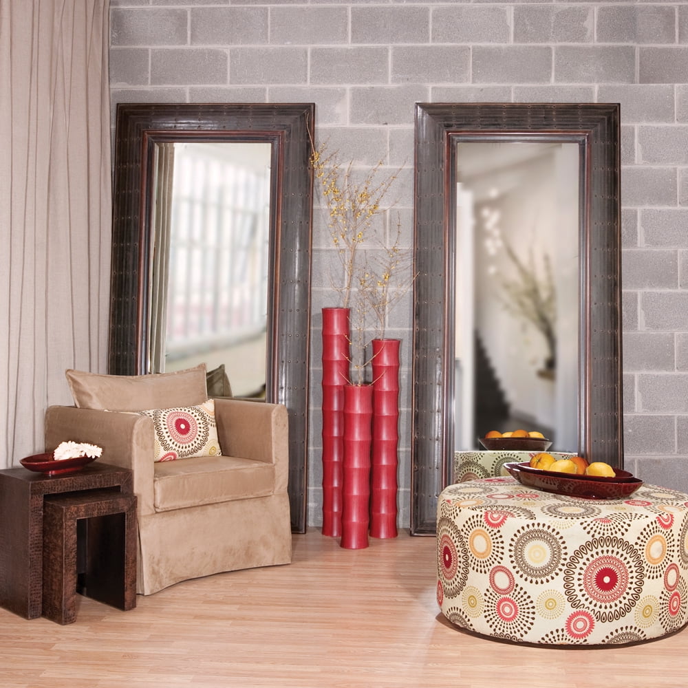 Tyler Dillon Brown Full Length Decorative Pamela Mirror - 40" x 84" x 3"