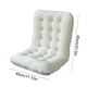 thumbnail image 3 of Cojín de asiento grueso con respaldo | Cojín de sofá y silla de 80 x 45 cm | Cojín de lino y poliéster suave para sillas de oficina, comedor y ordenador, 3 of 6