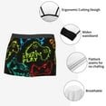 thumbnail image 6 of Daiia Design Name All Over Print Boxer Briefs -Size Name Multicolor Ultra Soft Performance Boxer Briefs, 6 of 9