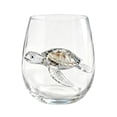 thumbnail image 6 of MYUNNIL Artisanal Marine Animal Glassware, 3D Novelty Summer Coastal Underwater Animal Stemless Drinking Glass, 4 Inch Unique Decorative Borosilicate Tumbler for Cocktails & Ocean Lover Gift, 6 of 7