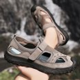 thumbnail image 5 of YUDAI Men's hiking outdoor sports shoes – Non-Slip, Breathable  Sneakers , Workout & Everyday Wear Velcro closure method, 5 of 7