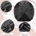 thumbnail image 4 of 100% Mulberry Silk Reversible Sleep Bonnet – 22 Momme, Double-Layer Hair Wrap & Night Cap for Women, 4 of 7