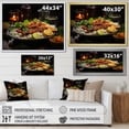 thumbnail image 4 of Designart "Brown Tones of Cuban Cuisine II" Food & Beverage Wall Decor, 4 of 5