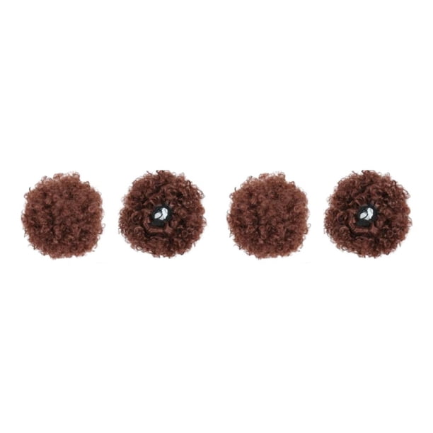 Vogacara Extensión de moño afro manejable y hermosa para cabello natural para mujeres a la moda Chemical Type10 NO10
