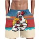 thumbnail image 2 of Puntoco Pantalones Cortos Con Estampado Hawaiano Para Hombre, Pantalones Cortos Con Bolsillo Y Cordón, Color Xl, 2 of 5