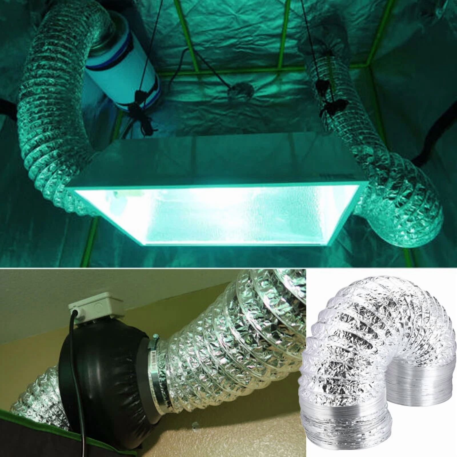 Dryer Vent Hose, Aluminum Flexible Duct For Heating Cooling Ventilation Exhaust
