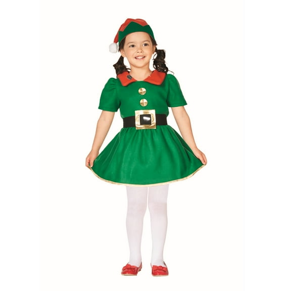 Northlight Elf Girl's Fancy-Dress Costumes for Child, S (4-6) (2 Each)