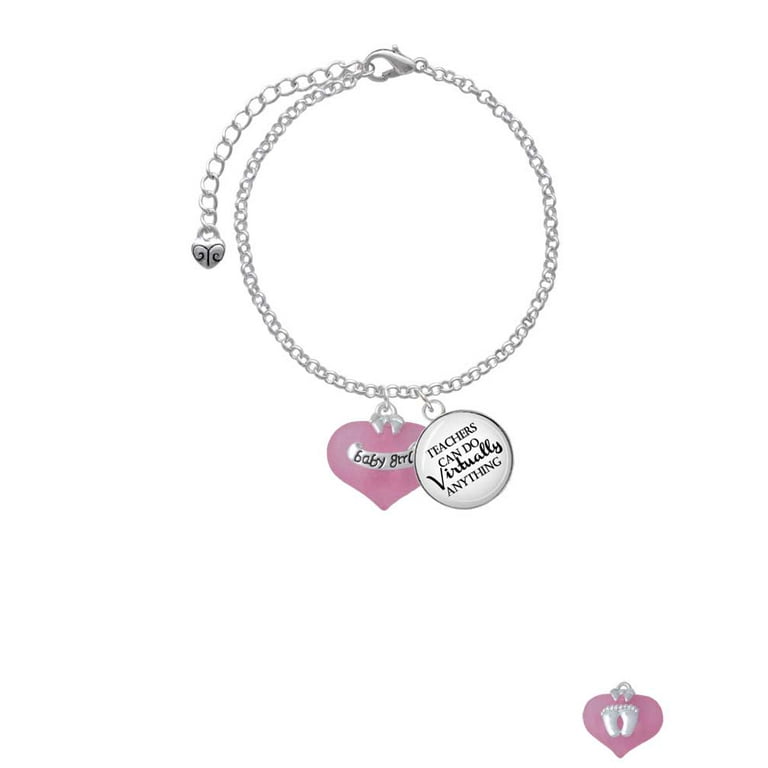 Pink Charm Bracelet for Girls: Adorable Jewelry for Little Ladies Female