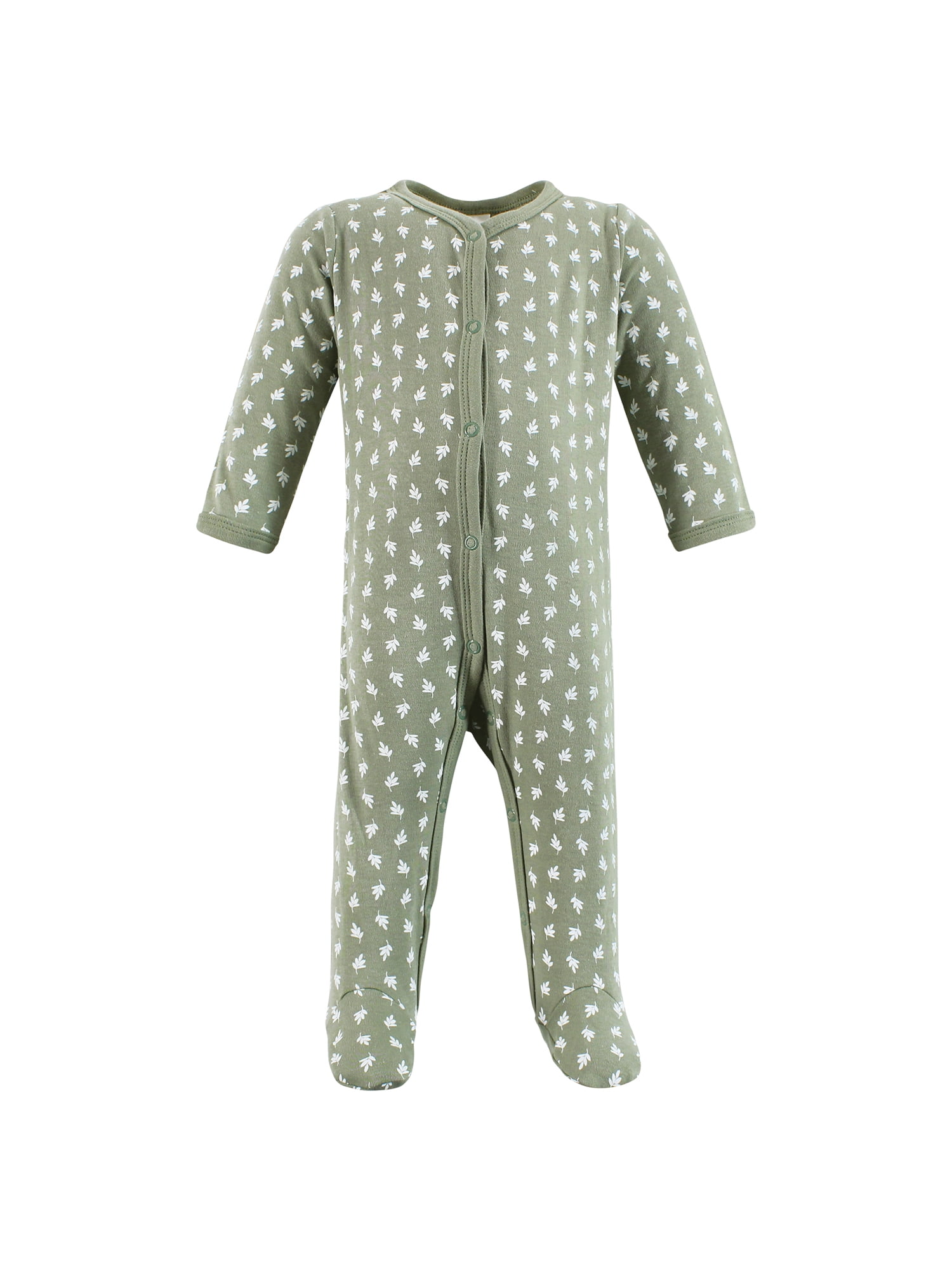 Hudson Baby Long Sleeve Sleep and Play, 3-Pack, Newborn-9 Months
