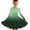 Green, variant on Spazoro Kids Girls Dress, Fall Winter Fashion Long Sleeve Ruffled Dresses for Childs Girls Red Size 7 T