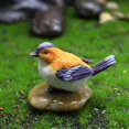 thumbnail image 2 of Figuritas de pájaros artificiales de resina, decoración del hogar, jardín, decoraciones de pájaros de resina para el hogar, modelo de animales de resina, adornos, Mini jardín, 3 uds., 2 of 5