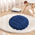 thumbnail image 6 of colaxi Square Biscuit Shape Cushion Seating Cushion Simple Decorations Chair Pad Throw Pillow for Meditation Seat Sofa Playroom Blue, 6 of 9