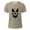 Khaki, variant on Men T Shirts Halloween Casual Funny Face Printed Theme Short Sleeve Crew Neck Tops Comfortable Festival Loose Solid Color Summer Men's Shirts Black L