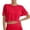 czb# Red517, variant on Crop Tops For Girls Youth Summer Crewneck Short Sleeve Solid Color Loose Fit Basic Tee Drop Shoulder Fashionable Breathable Lightweight Side Split Casual Stylish Soft Shirts,White,15-16 Years
