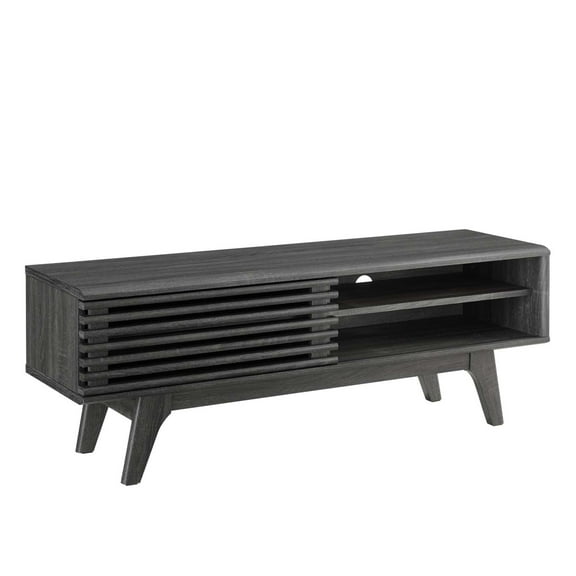 Modway Render 48” TV Stand in Charcoal
