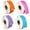 Blue, Lavender, Orange, Pink, variant on HOUSELABELS Compatible DYMO 30252 BLUE Address Labels (1-1/8" x 3-1/2"), strong permanent adhesive, compatible with DYMO LW 450, 4XL, Rollo & Zebra Desktop Printers, 1 Roll /350 Labels