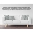 thumbnail image 6 of A1HC Hypoallergenic Down Alternative Pillow Inserts, 22x22 in, Square, Pack of 2, Dove Grey, 6 of 7