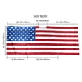 thumbnail image 2 of vlrwzc America Flag Clothinng Wearable American Flag Top USA Flag Outfits Patriotic Cape for 4th of July Independence Day, 2 of 7
