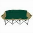 thumbnail image 1 of GoTEAM! Banc/canapé Pliant Portatif à 3 Places - Vert/beige, 1 of 2