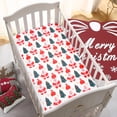 thumbnail image 2 of Sábana ajustable GOPHRALOVE Christmas 132 x 71 cm para niños pequeños, 2 of 8