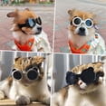 thumbnail image 5 of UOSIA Dog Goggles for Small Breed UV/Wind/Dust Protection Puppy Sunglasses with Adjustable Strap,S,White, 5 of 6