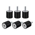 thumbnail image 1 of Goma Soportes 6uds M6 Macho/Hembra Vibraciones Aislador Impacto Absorbedor, para Garaje Motor Aire Compresor Coche Barco Bobinas, D20mmxH20mm, 1 of 5