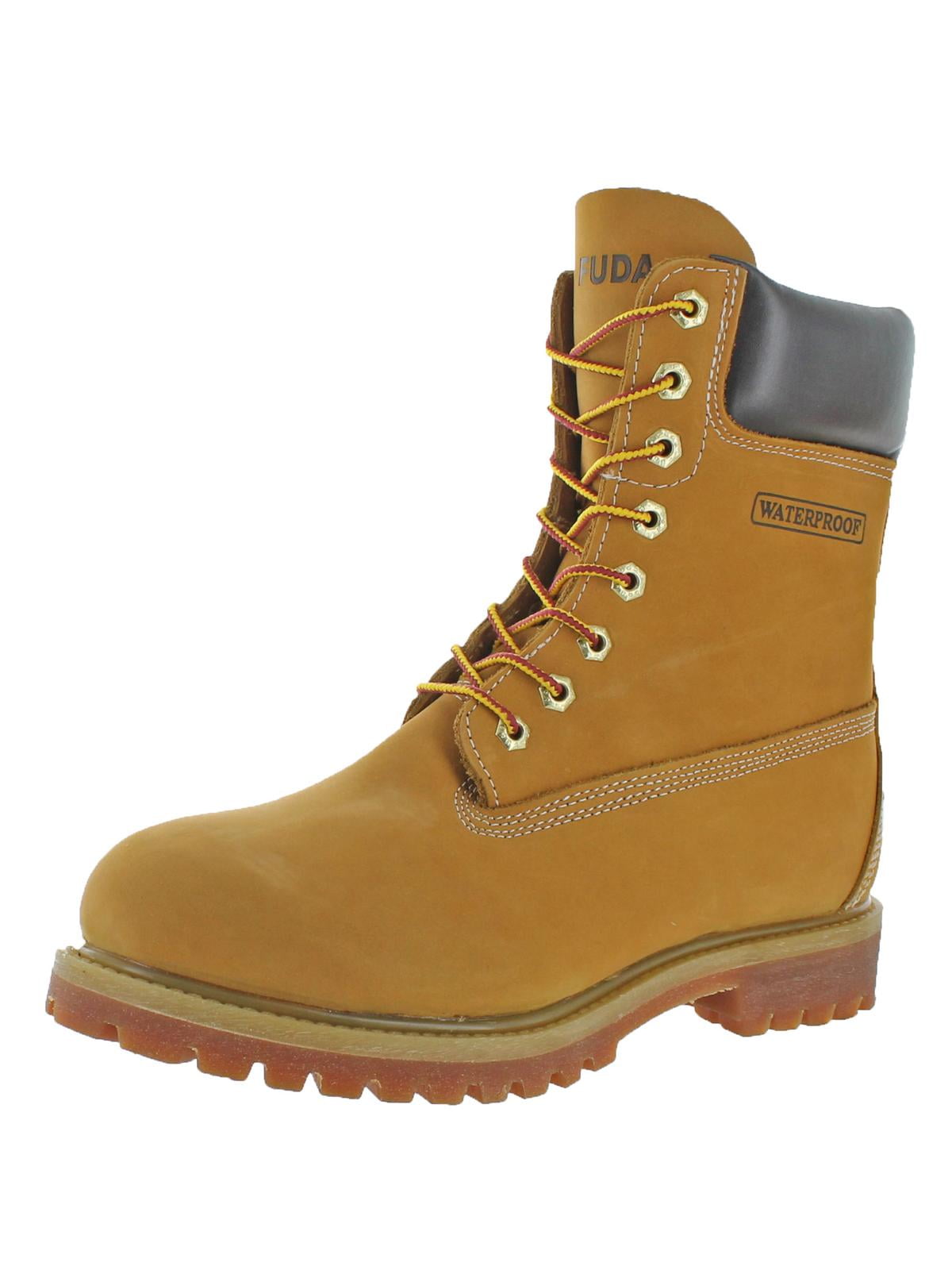 leather work boots walmart