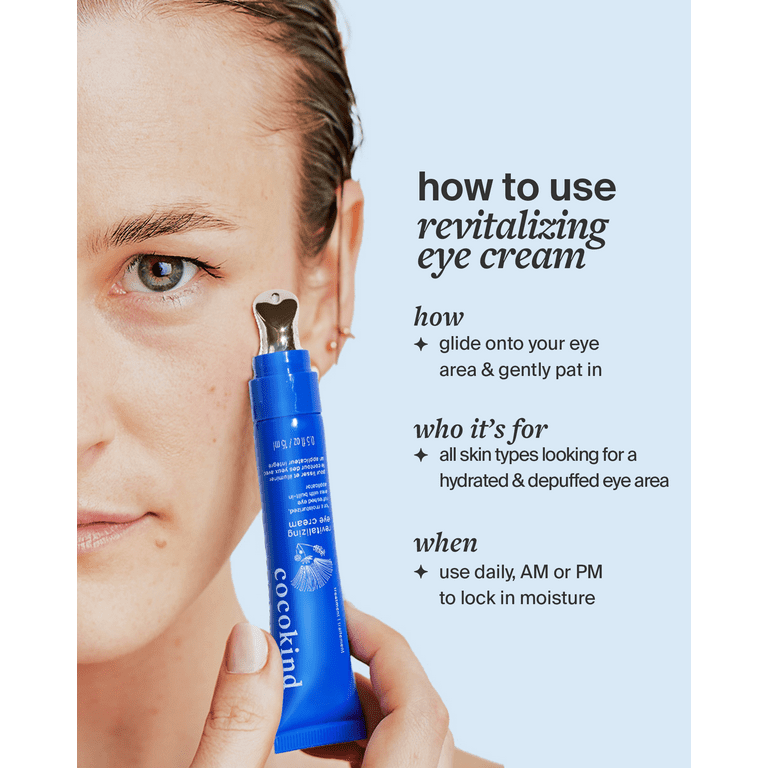 Cocokind Revitalizing Eye Cream, Under Eye Brightener