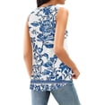 thumbnail image 5 of Pounoo Womens Tees Jungle Pattern Sleeveless Relaxed Fit Lightweight Comfy Shirts Casual Street Style Tops Beach Weekend Wear Gift, 5 of 6