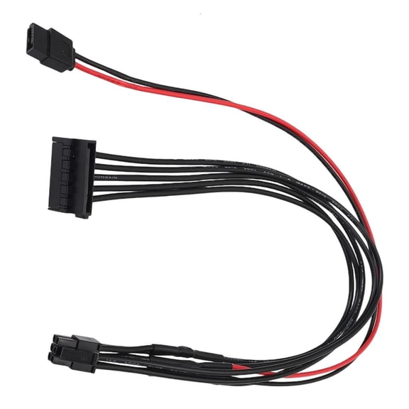 Mini 6Pin To SATAs Power Adapter Cable For Extra Hard Drive And Opticals Drive