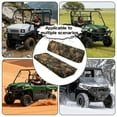 thumbnail image 4 of FKELYI Anti-Dust Mule Bench Seat Cover Backrest Cover UTV ATV Accessories Retro Hunting Leaf Print Waterproof Powersports Seats Covers UTV Interior Decor, 4 of 7