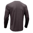 thumbnail image 4 of Mens T-Shirts Henley Shirts for Men Long Sleeve Pocket Buttons Neck Slim Fit Shirts for Men, 4 of 7