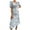 Light Blue formal dresses for women, variant on up to 60% off Gifts Usmixi Formal Dresses for Women Beach Party Fashion Puff Sleeve Tie Waist Empire Slit Wrap Dresses Square Neck Short Sleeve Floral Summer Long Dress Light Blue m