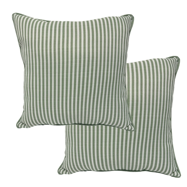 Better Homes Gardens Striped Decorative Outdoor Throw Pillow