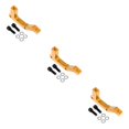 thumbnail image 1 of Guardoinrt Durable Bicycle Bike Disc Brake Mount Adapter Reliable Caliper PM to IS Conversion Gold Rear 3Set, 1 of 6