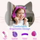 thumbnail image 2 of Auriculares LOBKIN Bluetooth 5.4 para niños con funda LED RGB con orejas de gato, 2 of 8
