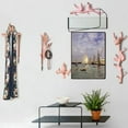 thumbnail image 2 of Pájaros decorativos en árbol Perchero montado en pared para s Sombreros Lves Rosa un Sunnimix Perchas de resina para pájaros, 2 of 8