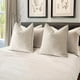 thumbnail image 2 of Fundas de almohada decorativas MIULEE, 50 x 50 cm, 2 unidades, color beige, 2 of 7