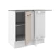 thumbnail image 4 of Mueble de Cocina Esquinero 1 Puerta Blanco/Crema Agata Madesa, 4 of 5