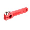 thumbnail image 4 of Unique Bargains Aluminum Servo Arms Single Arm 25T 4-40# Thread Red, for 1.25 Inch Futaba, 4 of 5