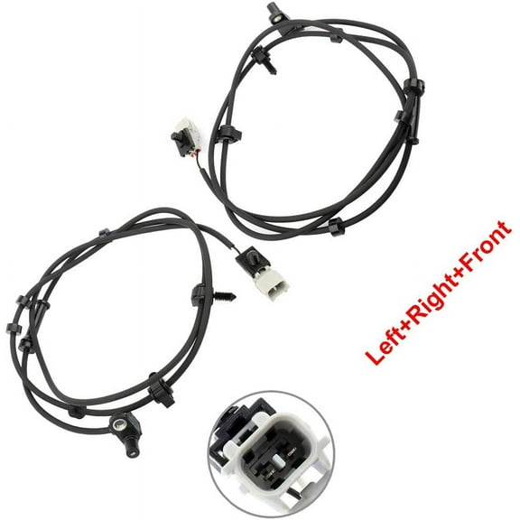 SCITOO 2PCS Left Right Front ABS Wheel Speed Sensor ALS2064 Fit for 2011 2012 2013 2014 for Dodge for Durango 2011 2012 2013 2014 for Jeep Grand Cherokee