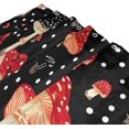 thumbnail image 3 of Coolnut Red Mushroom Shower Curtains Waterproof Fabric Shower Curtain Bathroom with Hooks Washable Bathroom Shower Curtains 60x72 Inch Home Decor, 3 of 6