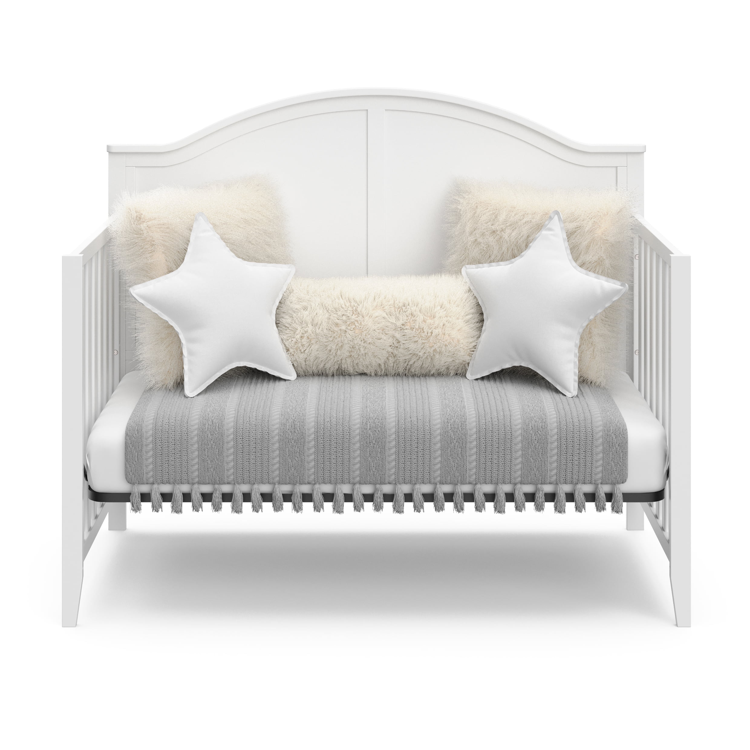 Graco Wilfred 5-in-1 Convertible Baby Crib, White