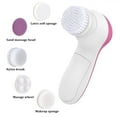 thumbnail image 5 of Acdanc 5 in 1 Face Scrubber Electric Facial Cleansing Brush Deep Cleaning Face Scrubber Exfoliator, 5 of 7