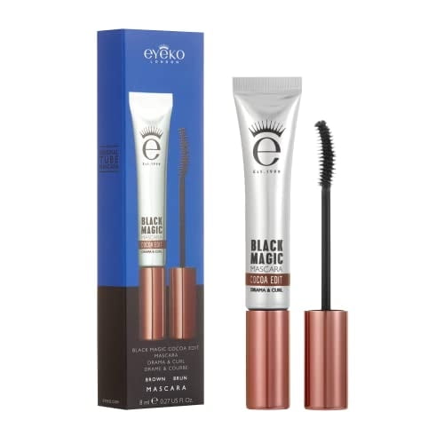 Eyeko Black Magic Cocoa Edit Mascara, Marrón, 0.35 fl oz Eyeko Eyeko