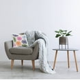 thumbnail image 4 of Stupell Industries Fun Retro Flower Pattern Printed Throw Pillow Design by Deborah Curiel, 4 of 6