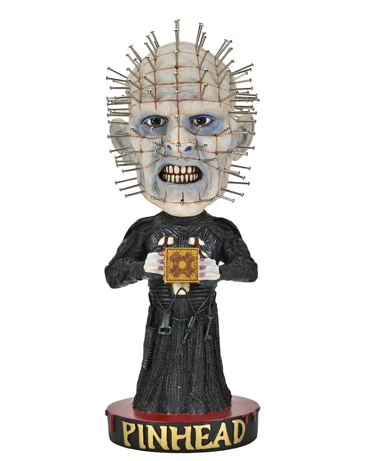 NECA Hellraiser Pinhead Head Knocker - Hand-Painted Horror